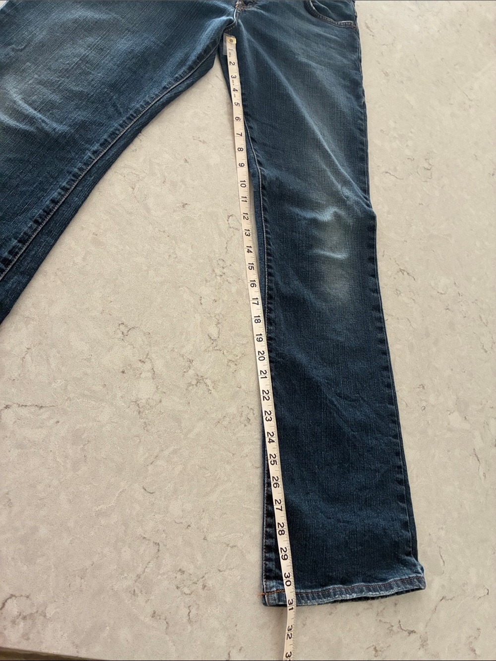 Lucky Brand Indigo Flare Wide-Leg Jeans - Picture 7 of 7